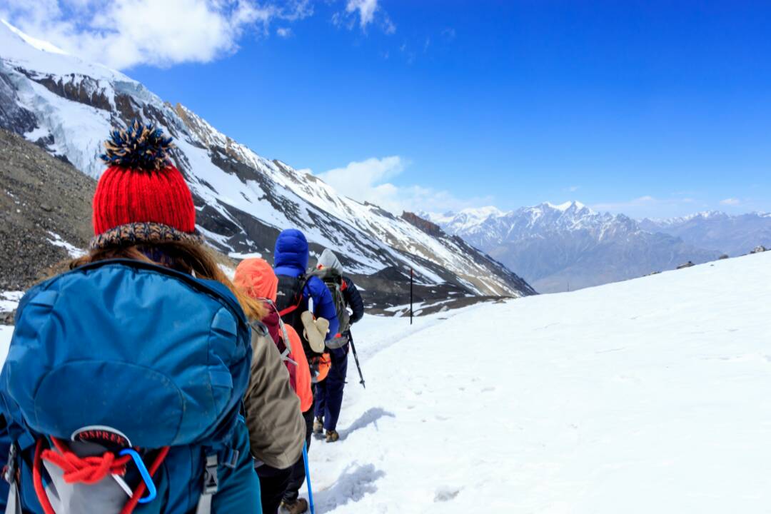 nepal adventure mountain hike