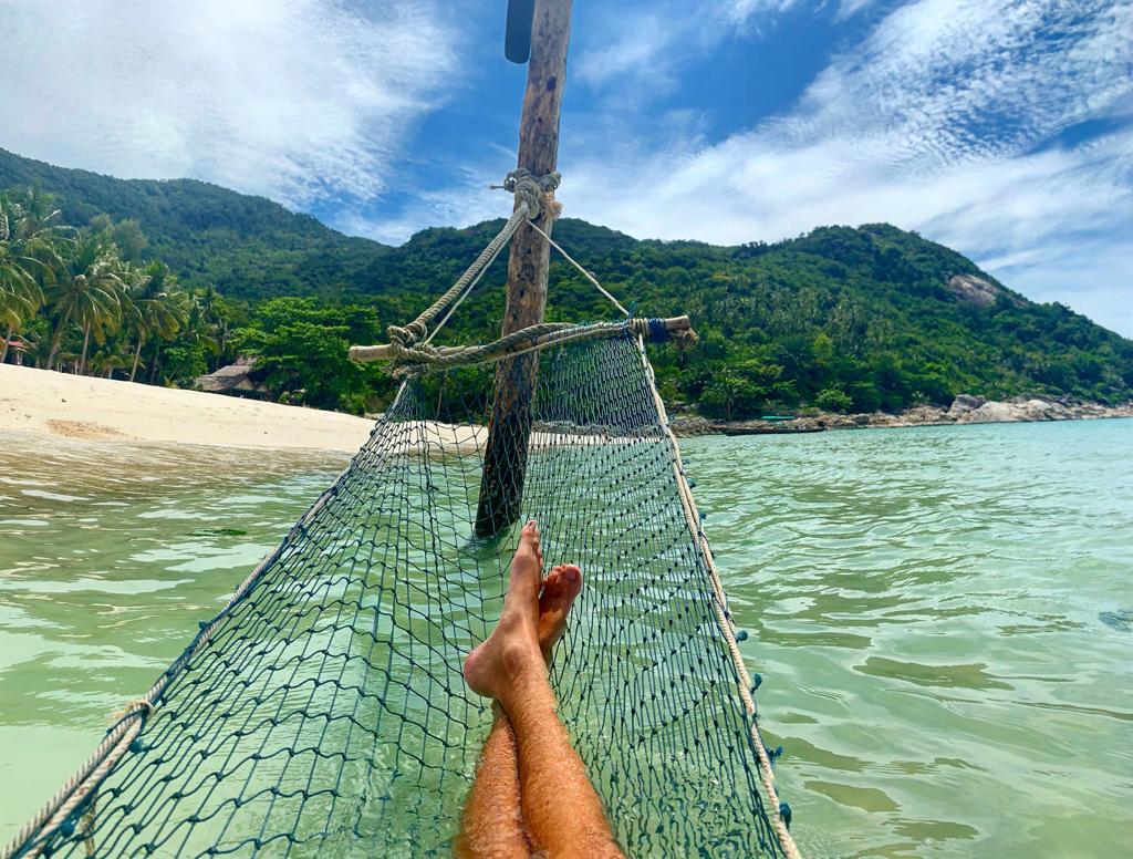 beach hammock koh phangan