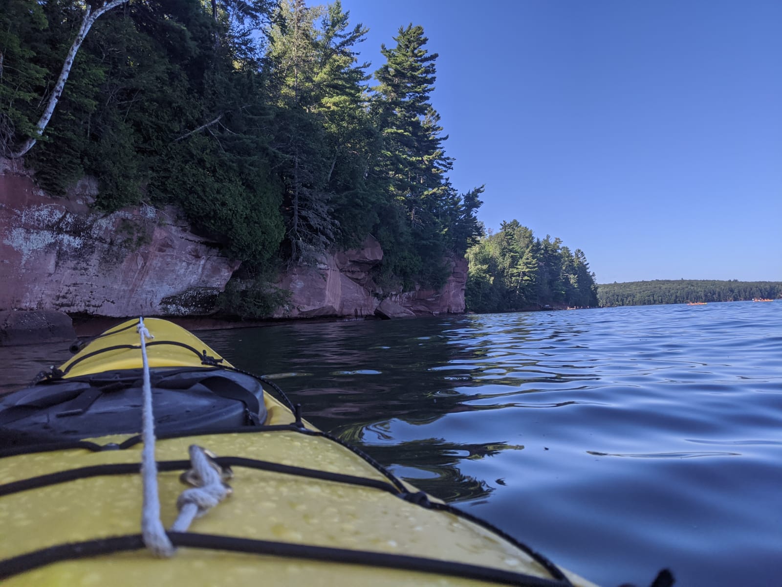 Apostle Islands, Wisconsin Sea Kayaking on Lake Superior Roaming Vegans