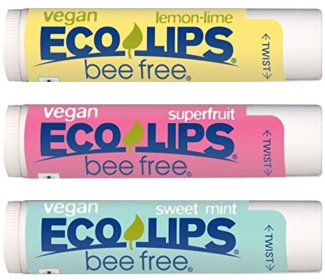 beewax free vegan lip balm