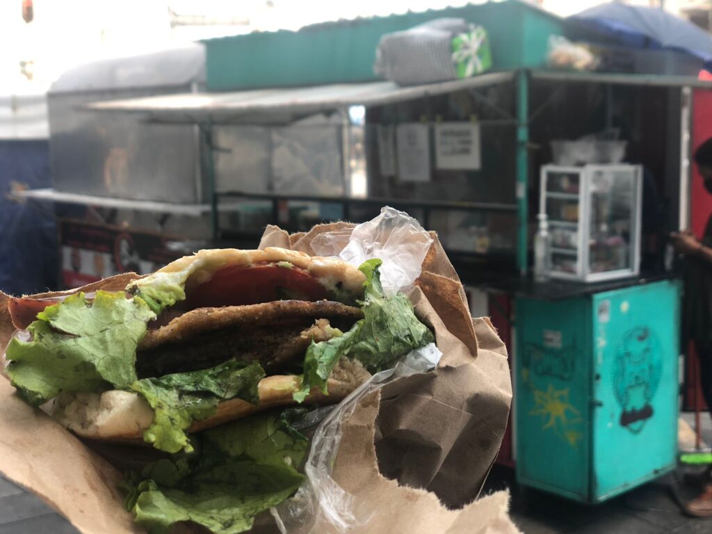 vegan street tortas mexico city