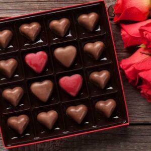 valentines day vegan chocolate gift box